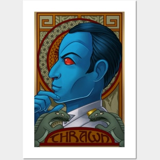 Grand Admiral Thrawn Posters and Art